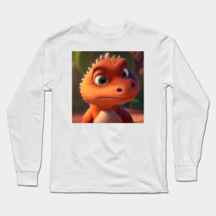 Baby Dinosaur Dino Bambino - Bart Long Sleeve T-Shirt